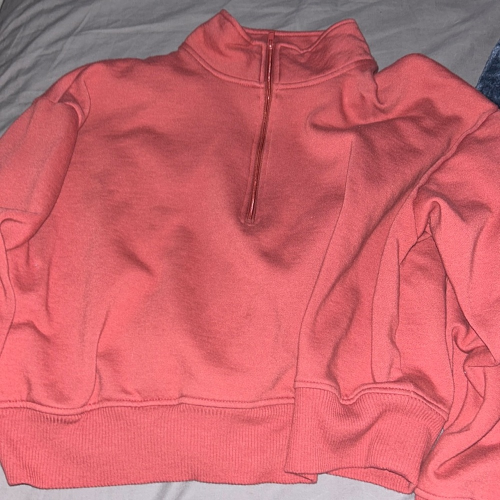 Half Zip Sweater -L